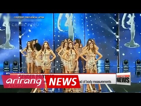 Miss Peru contestants take stand on gender violence