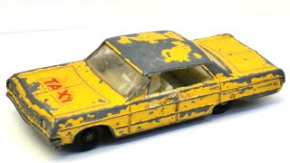 Matchbox restoration Chevrolet Impala Taxi Nr. 20 Diecast model