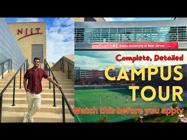 New Jersey Institute of Technology Campus Tour 2023 | Newark NJ | Masters in USA