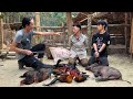 Caught the thief who caused many of wild boar and chickens to go missing vang hoa