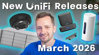 New Unifi Products March 2026 Udr 5G Max, Envr Core, G6 Entry Pro
