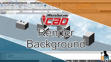 MicroSurvey MSCAD How To: Background Rendering | Bench Mark