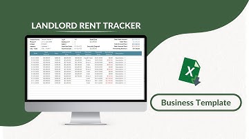 Landlord Rent Payment Tracker Excel Template