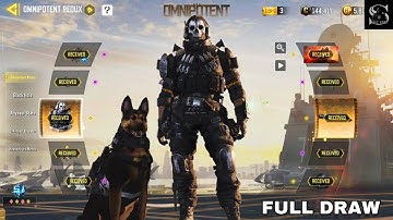 Legendary Ghost Retribution Full Draw CODM | Omnipotent Redux Draw COD MOBILE