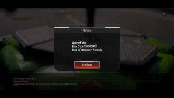 6 Ways To Fix Apex Legends Mobile Error Code 154140712 | Update Failed | Network Anomaly