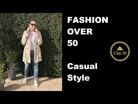 Fashion Over 50 - Casual Style - YouTube