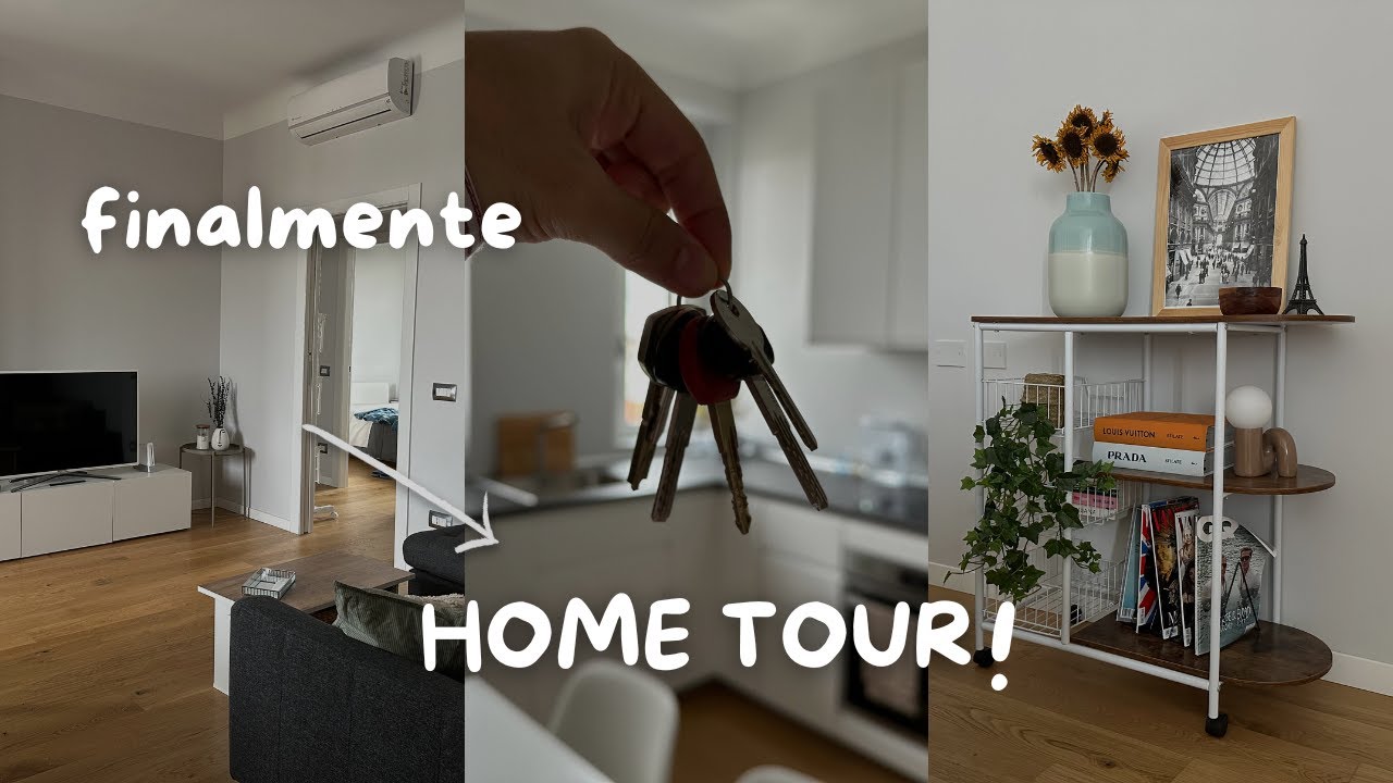 home tour: nuova casa a Milano da 100mq!😍 | NC
