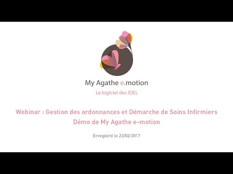 Démo My Agathe e.motion : Gestion des ordonnances et DSI