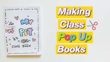 How to make a pop up book