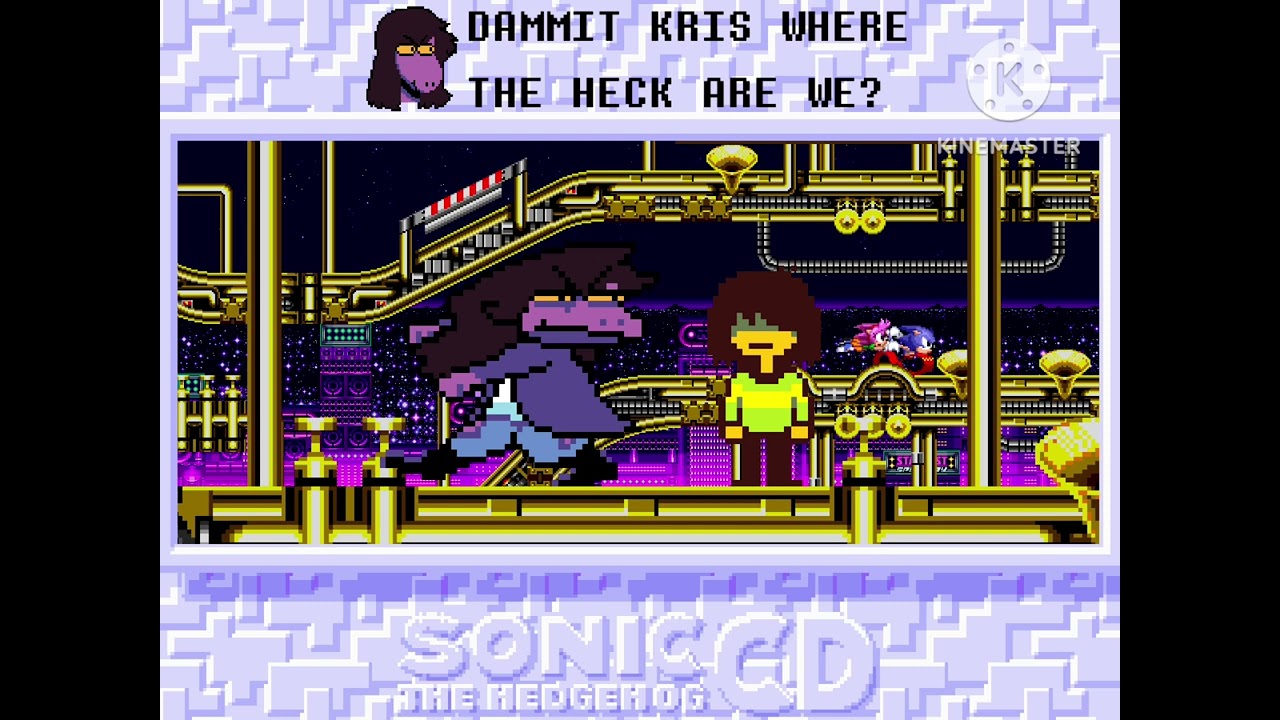 Deltarune - TV WORLD but in the SONIC CD soundfont [New year specil]