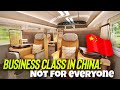 The business class train that not everyone can afford in china 