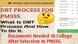 PMSSS 2020/All About DBT Process/What documents I need to carry while visiting Institute/South Boy.