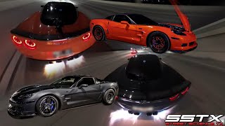 (PAPIZR1)1000HP Synergy 2300 ZR1 vs Nitrous Kong 2650 ZR1s vs Hayabusa