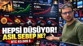 Pi̇yasalar Ayni Anda Düşüyor Bitcoinde Asil Baski Nereden Geli̇yor?