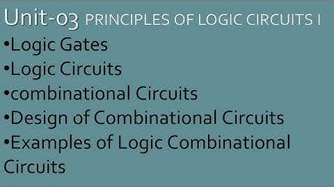 Logic Gates || MCS-12 (Computer Organization and Assembly Language Programming)Block01 Unit-3