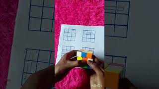 3x3 rubike cube solve with easy tricks #shortvideo #trndingshorts ,#viral #cube
