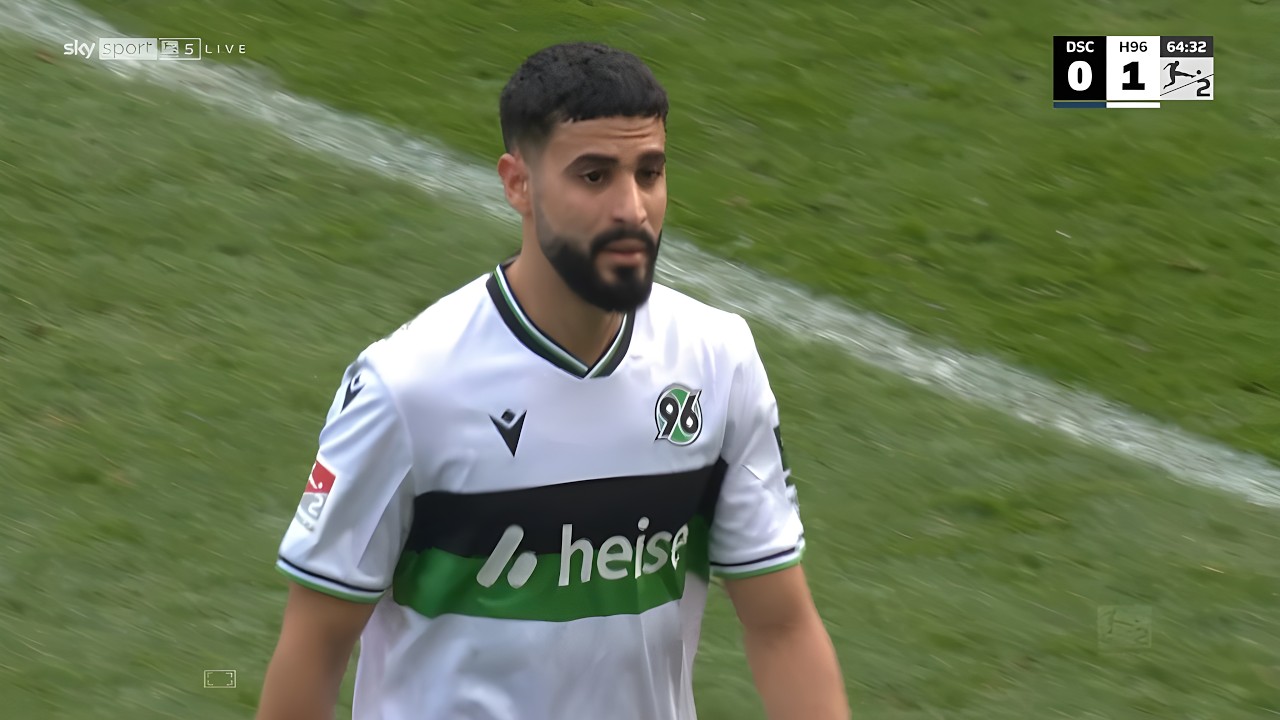 ملخص ما قدمه إلياس سعد Elias Saad VS Arminia Bielefeld