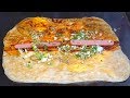 Egg filling Spicy Chinese Crepes (Jidan Guan Bing) - Korean Street Food