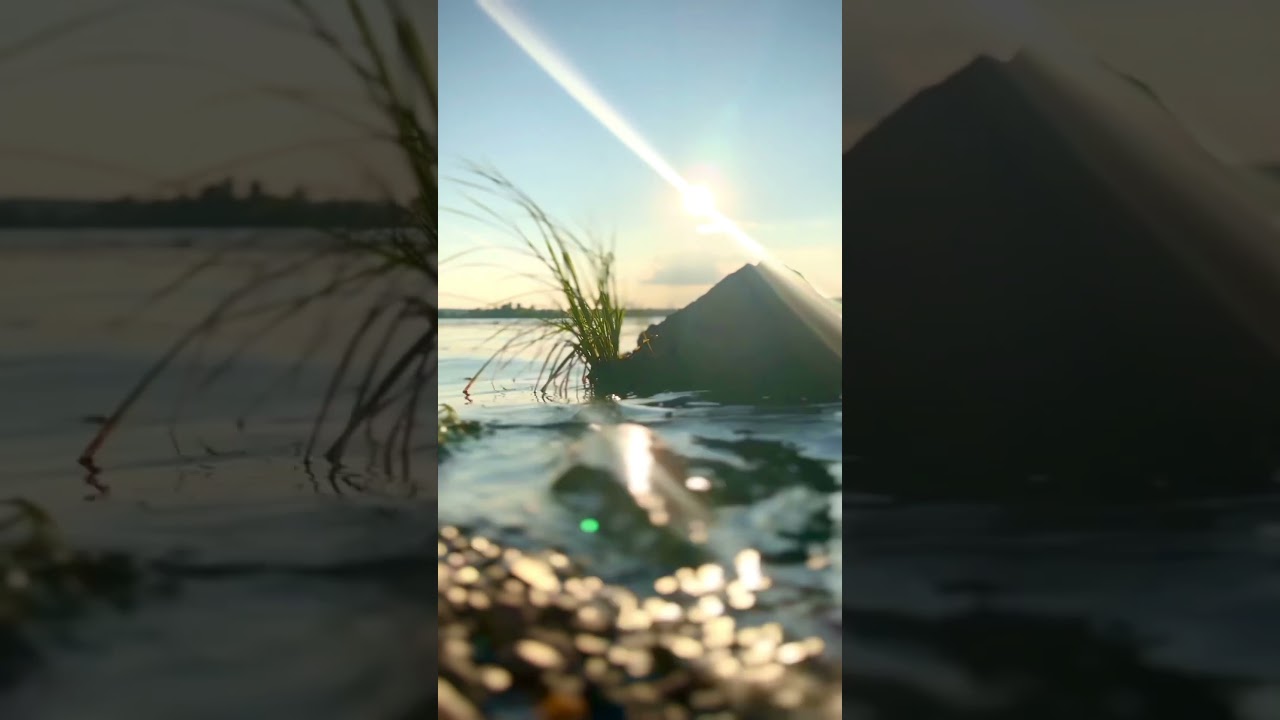 Be as calm as a quiet river 