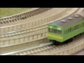 【Nゲージ】103系関西線(ウグイス) ６両 の動画、YouTube動画。