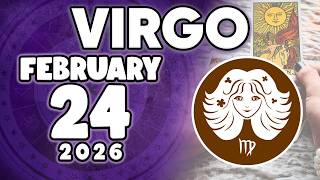 𝐕𝐢𝐫𝐠𝐨 ♍ 😲SOMEONE IS WATCHING YOU 👀🆘 Horoscope for today FEBRUARY 24 2026 🔮 #horoscope #new #zodiac