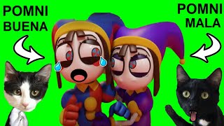 Pomni tiene una hermana gemela malvada? Amazing Digital Circus animacion / Reaccion Luna y Estrella