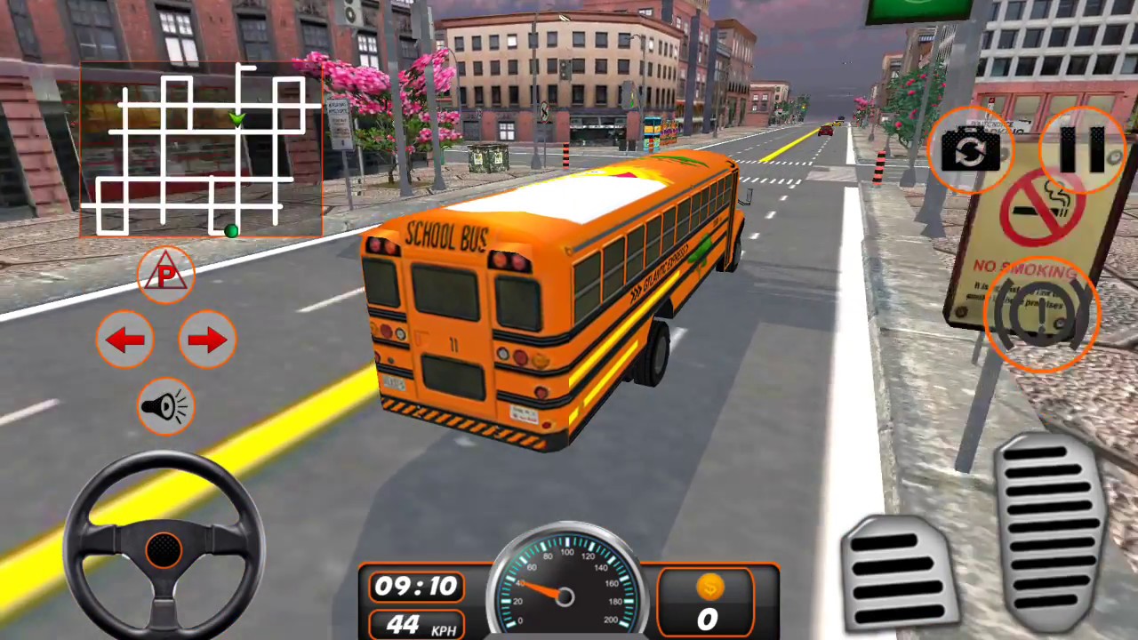 High School Bus Driving 3D - Kids Games - New Android GamePlay HD