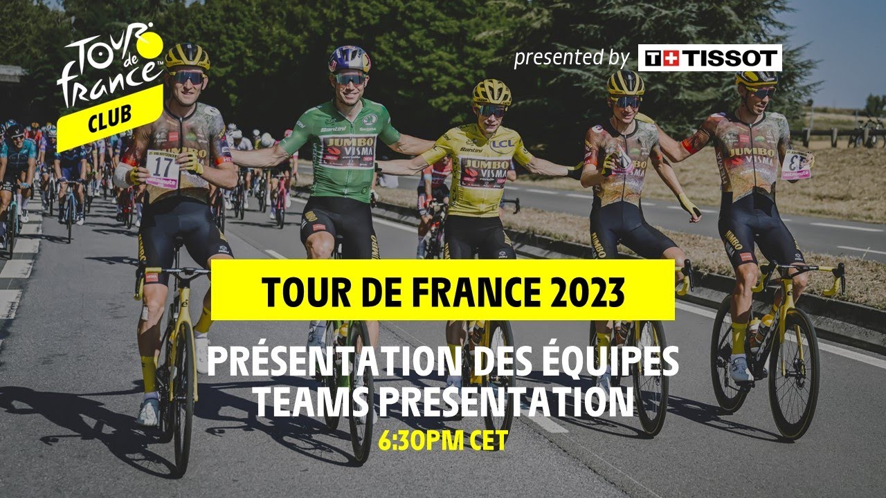 tour de france teams presentation