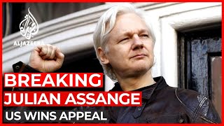 US wins appeal over extradition of WikiLeaks founder Assange
