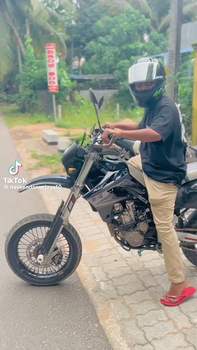 Kawasaki D tracker bike srilanka..😎😍😍#srilanka #trending #shortvideo #viralvideo