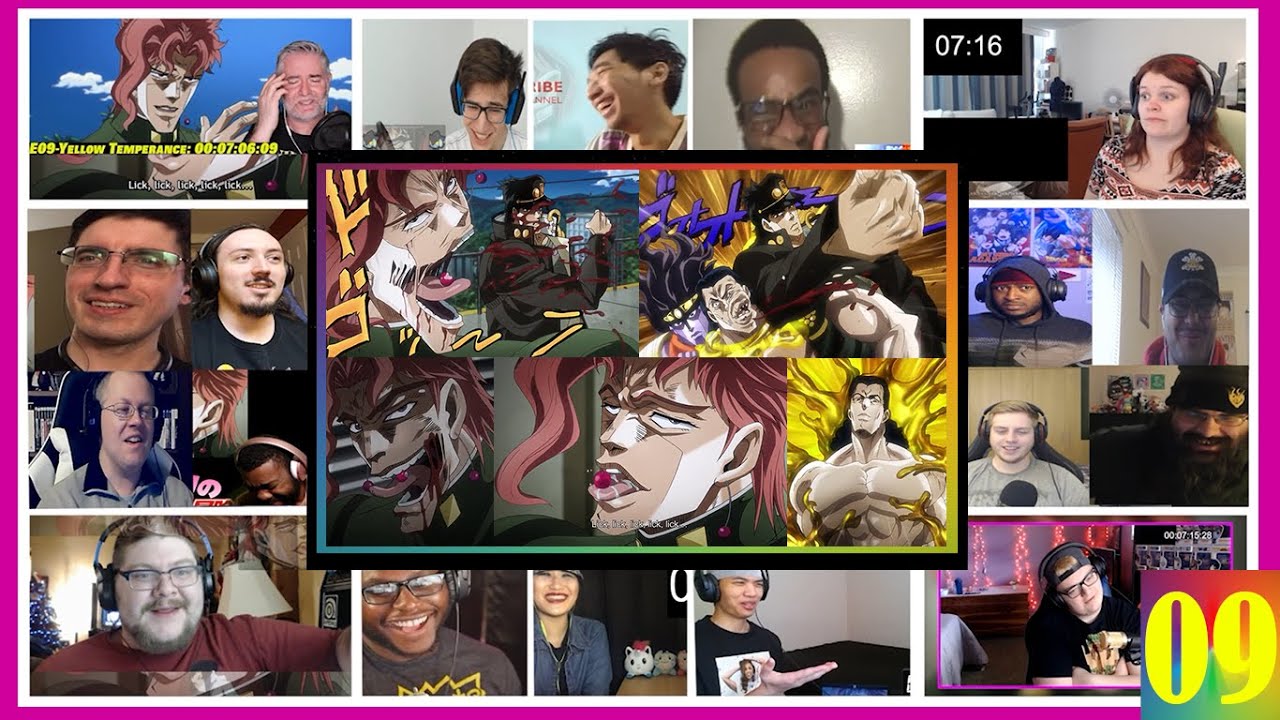 "KAKYOIN's RERORERORERO?!" | Jojo Bizarre Adventure Stardust Crusaders Episode 9 | REACTION MASHUP