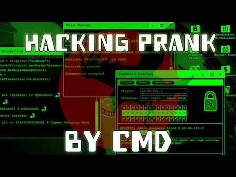 Two Hacking Pranks Using Windows Command Prompt (cmd)