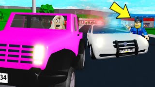 I Got PULLED OVER In Bloxburg... I Was ARRESTED! (Roblox)