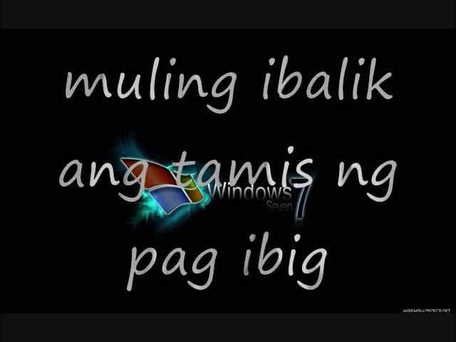 muling ibalik (lyrics)