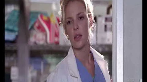 Who did Alex cheat on Izzie with?