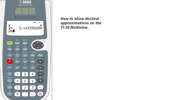 Answer Toggle Key on the TI-30 Multiview