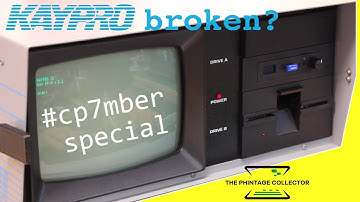 How this Kaypro II forced me to fix another Tandon TM-100-1 drive [#cp7mber special]