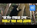 “형제봉에 반달곰 서식”…하동 산악열차 난항 / KBS뉴스(News)