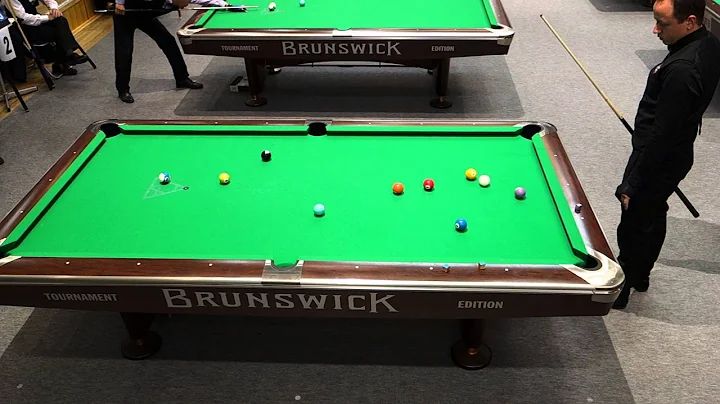 Shane Van Boening's 10-ball break shot 2