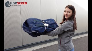 3 Möglichkeiten eine Pferdedecke zu falten [Tutorial - deutsch]