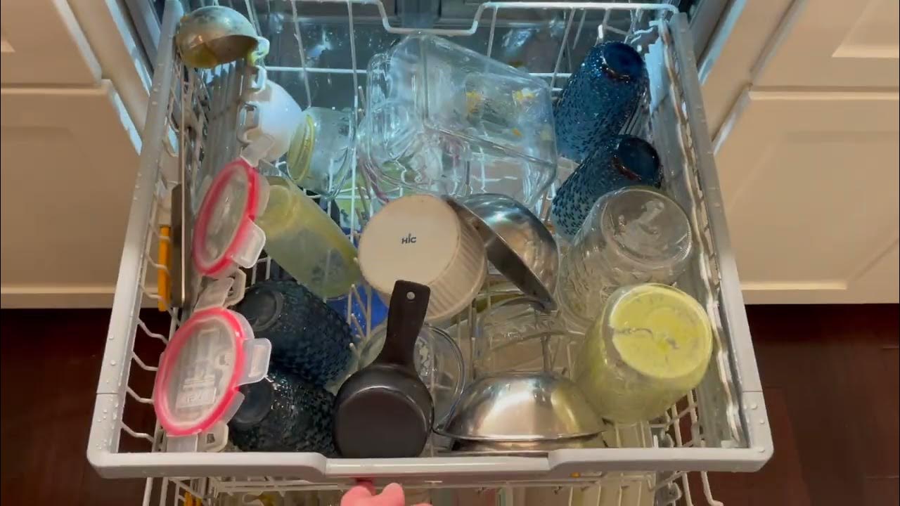 New Miele Dishwasher First Cycle Sensor Wash YouTube