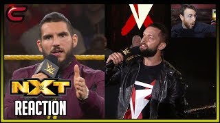 Johnny Gargano \& Finn Balor Intense Promo Reaction