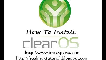How To Install ClearOs