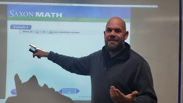 Lesson 46: Writing Decimal Numbers in Expanded Notation, Mentally Multiplying (Saxon Math, Level 6)