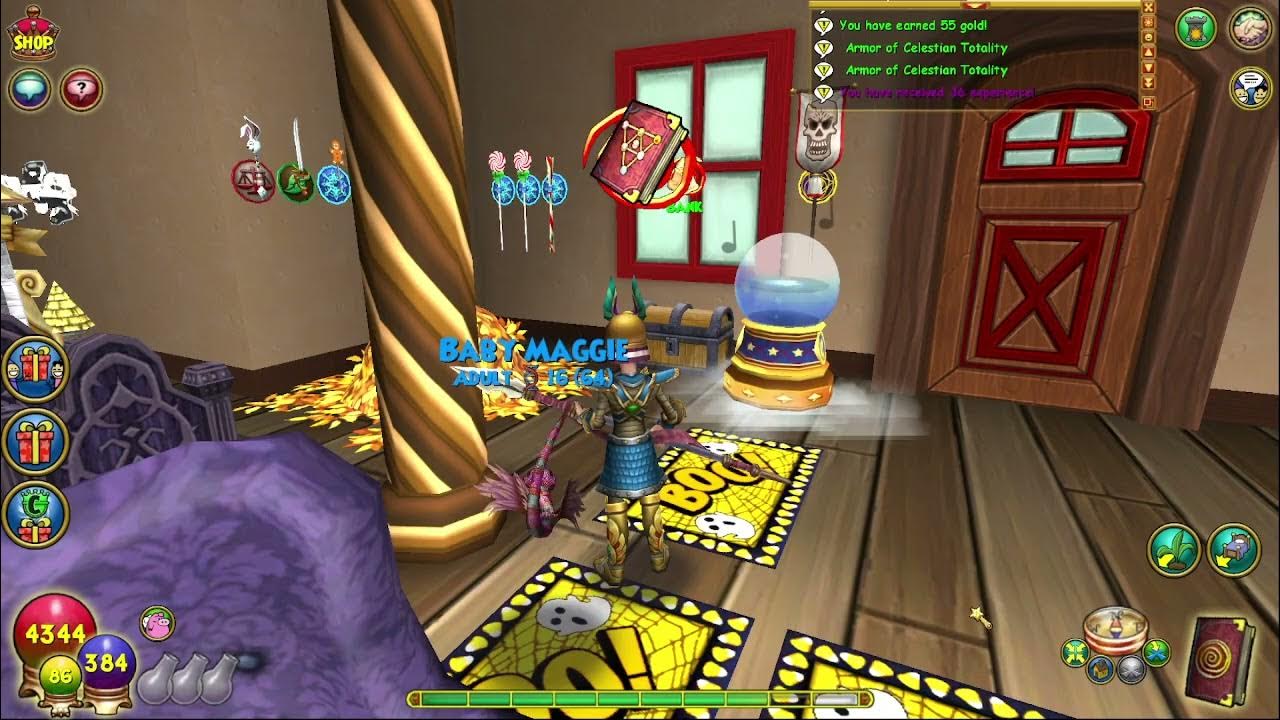 Wizard101 Improving My Haunted Houses & Joining In Kiosk & Nastrond