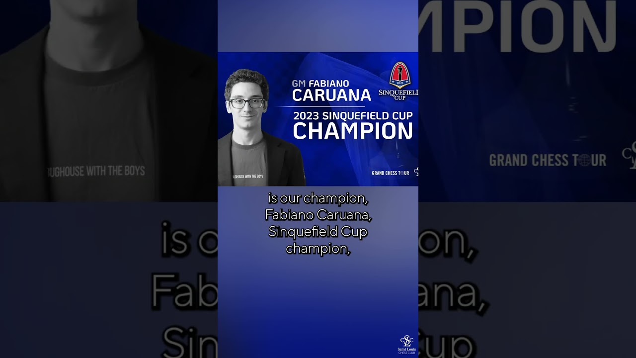 Congratulations to Fabiano Caruana for winning the Grand Chess