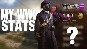 MY UPDATED CALL OF DUTY WWII STATS...