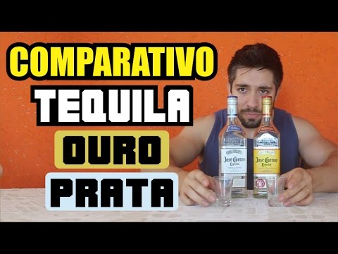 Vídeo: Diferença Entre Ouro E Prata Tequila