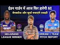 Kkr vs mi dream11 prediction  live  mi vs kkr dream11 prediction  dream11 team of today match