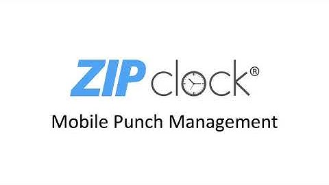 Zip Clock - Mobile Punch